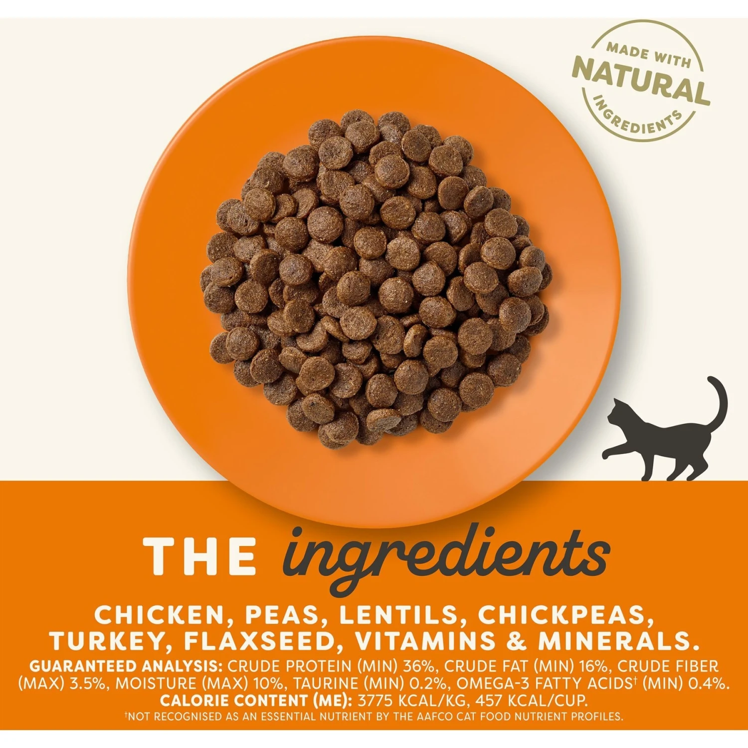 Applaws Complete Chicken With Turkey Recipe Grain-Free Dry Cat Food, 4-lb Bag 3 Applaws Complete Chicken With Turkey Recipe Grain-Free Dry Cat Food, 4-lb Bag - Image 3