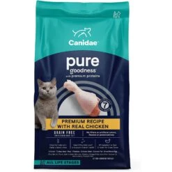 CANIDAE Grain-Free PURE Limited Ingredient Chicken Recipe Dry Cat Food