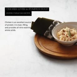 Fussie Cat Super Premium Chicken With Chicken Liver Formula In Pumpkin Soup Grain-Free Canned Cat Food -Farmina Pet Shop 105725 PT1. AC SS1800 V1642555598