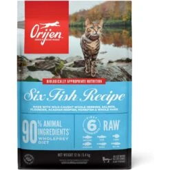 ORIJEN Six Fish Grain-Free Dry Cat Food