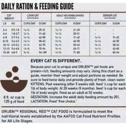 ORIJEN Regional Red Grain-Free Dry Cat Food 14 ORIJEN Regional Red Grain-Free Dry Cat Food -Farmina Pet Shop 106516 PT7. AC SS1800 V1689607052