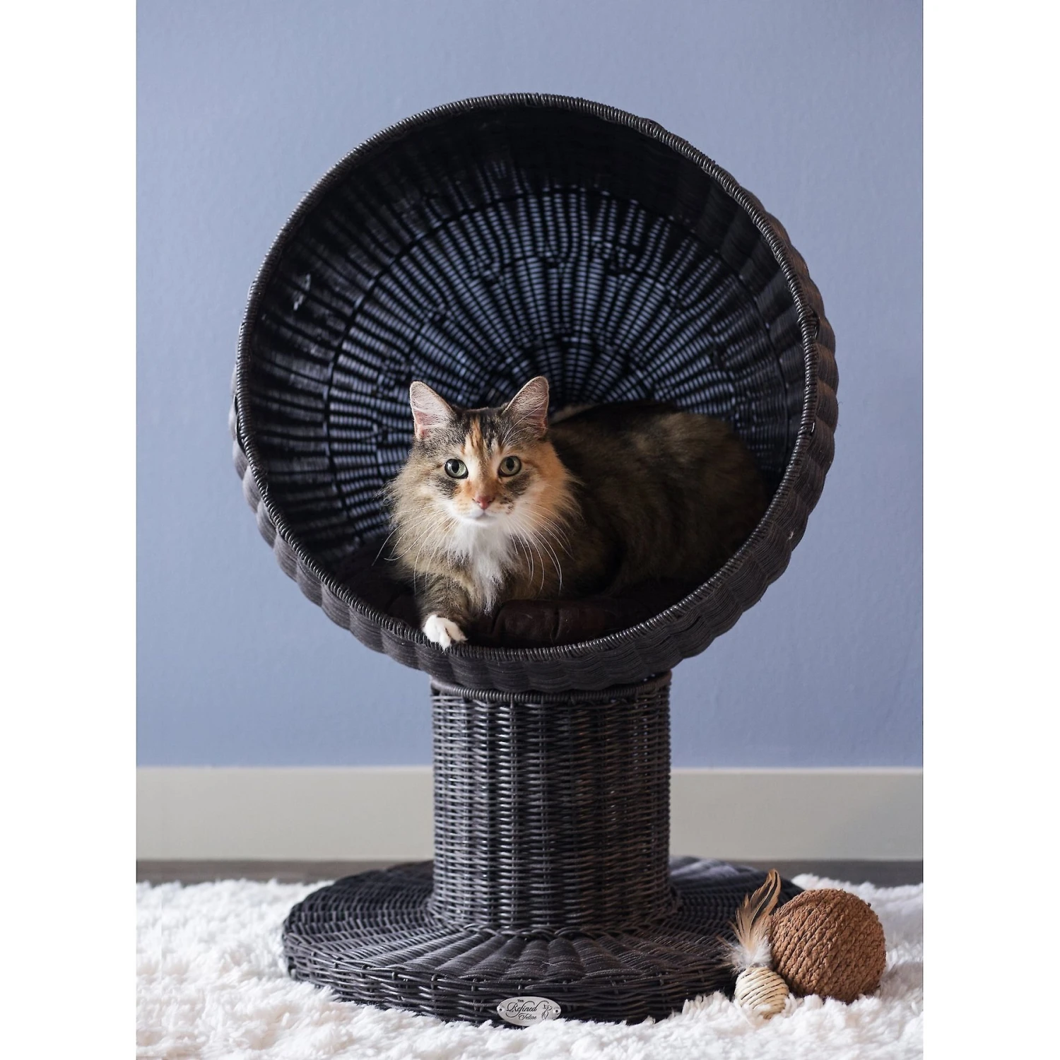 The Refined Feline Kitty Ball Cat Bed 4 The Refined Feline Kitty Ball Cat Bed - Image 4