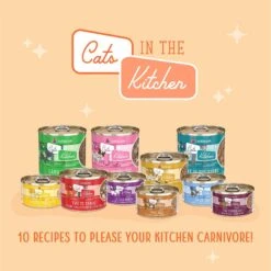 Weruva Cats In The Kitchen Cuties Variety Pack Grain-Free Canned Cat Food -Farmina Pet Shop 115896 PT5. AC SS1800 V1702597597