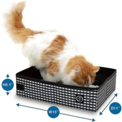 Necoichi Portable Cat Litter Box -Farmina Pet Shop 119037 PT6. AC SS1800 V1537469816