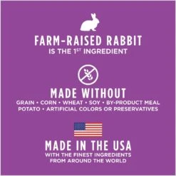 Instinct Original Grain-Free Recipe With Real Rabbit Freeze-Dried Raw Coated Dry Cat Food -Farmina Pet Shop 119115 PT4. AC SS1800 V1623452320