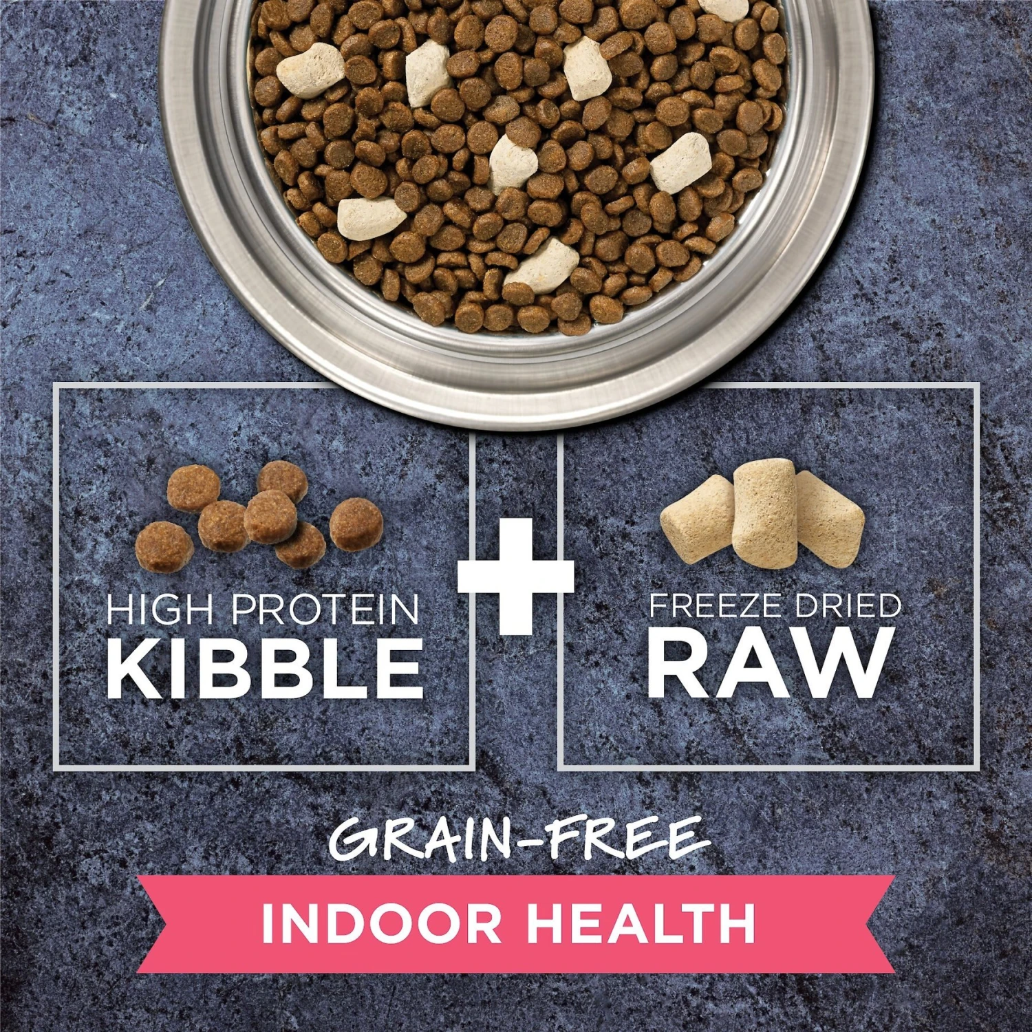Instinct Raw Boost Indoor Grain-Free Recipe With Real Rabbit & Freeze-Dried Raw Coated Pieces Dry Cat Food 3 Instinct Raw Boost Indoor Grain-Free Recipe With Real Rabbit & Freeze-Dried Raw Coated Pieces Dry Cat Food - Image 3