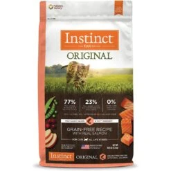 Instinct Original Grain-Free Recipe With Real Salmon Freeze-Dried Raw Coated Dry Cat Food