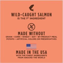 Instinct Original Grain-Free Recipe With Real Salmon Freeze-Dried Raw Coated Dry Cat Food -Farmina Pet Shop 122324 PT4. AC SS1800 V1623449319