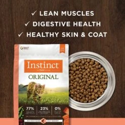 Instinct Original Grain-Free Recipe With Real Salmon Freeze-Dried Raw Coated Dry Cat Food -Farmina Pet Shop 122324 PT5. AC SS1800 V1623440859