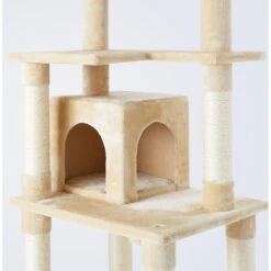 Frisco 78-in Faux Fur Cat Tree & Condo 8 Frisco 78-in Faux Fur Cat Tree & Condo -Farmina Pet Shop 128068 PT3. AC SS1800 V1505930982