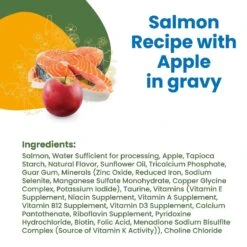 Almo Nature HQS Complete Salmon Recipe With Apples Grain-Free Canned Cat Food -Farmina Pet Shop 132353 PT3. AC SS1800 V1632850613