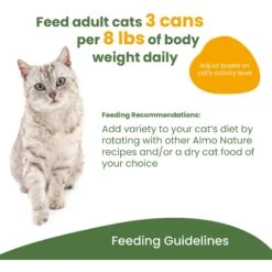 Almo Nature HQS Complete Salmon Recipe With Apples Grain-Free Canned Cat Food -Farmina Pet Shop 132353 PT6. AC SS1800 V1669924814