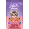 Halo Holistic Grain-Free Wild-Caught Salmon & Whitefish Recipe Complete Digestive Health Dry Kitten Food