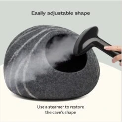 Meowfia Premium Felt Cat Cave Bed -Farmina Pet Shop 137344 PT4. AC SS1800 V1680895352