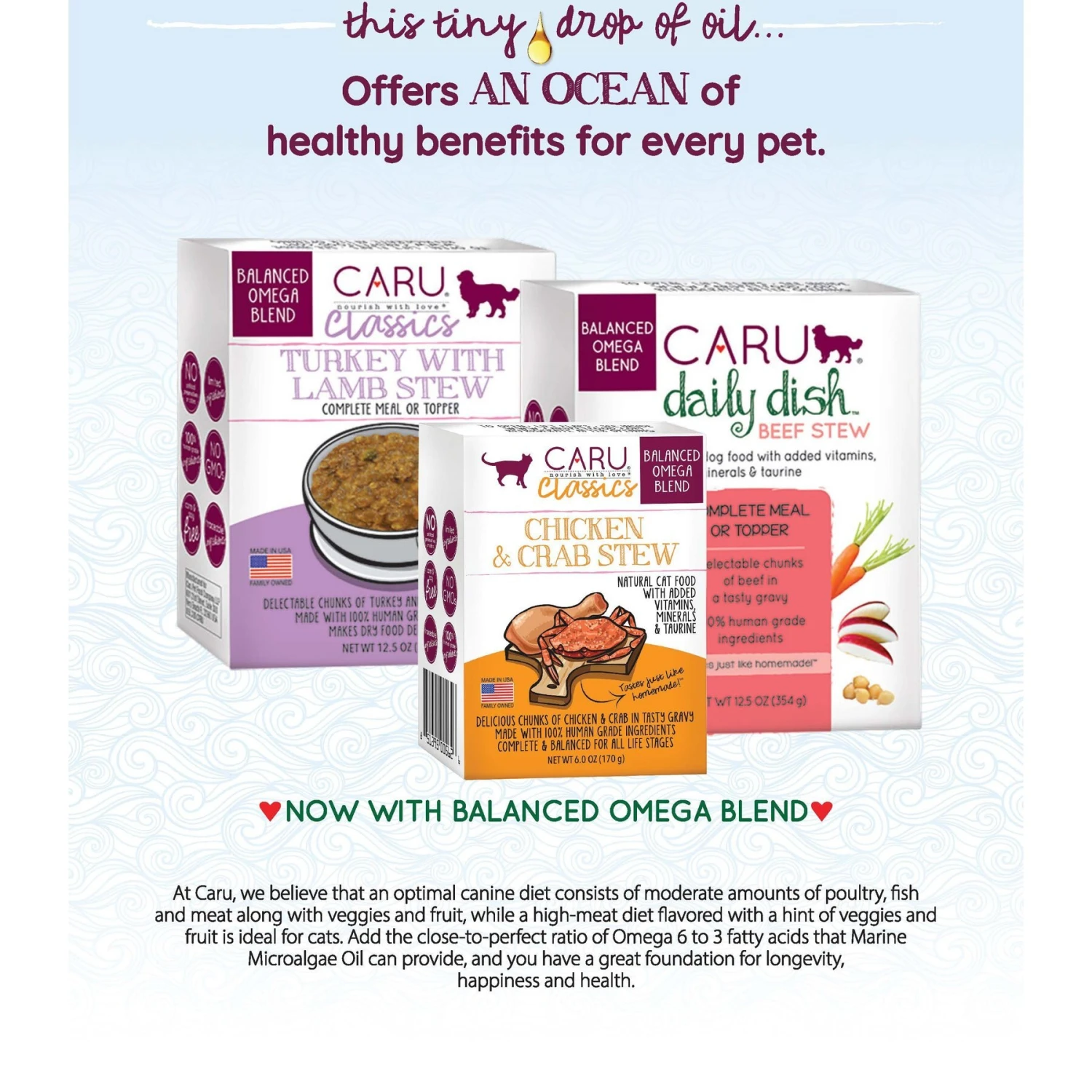 Caru Classic Wild Salmon & Turkey Stew Grain-Free Wet Cat Food 5 Caru Classic Wild Salmon & Turkey Stew Grain-Free Wet Cat Food - Image 5