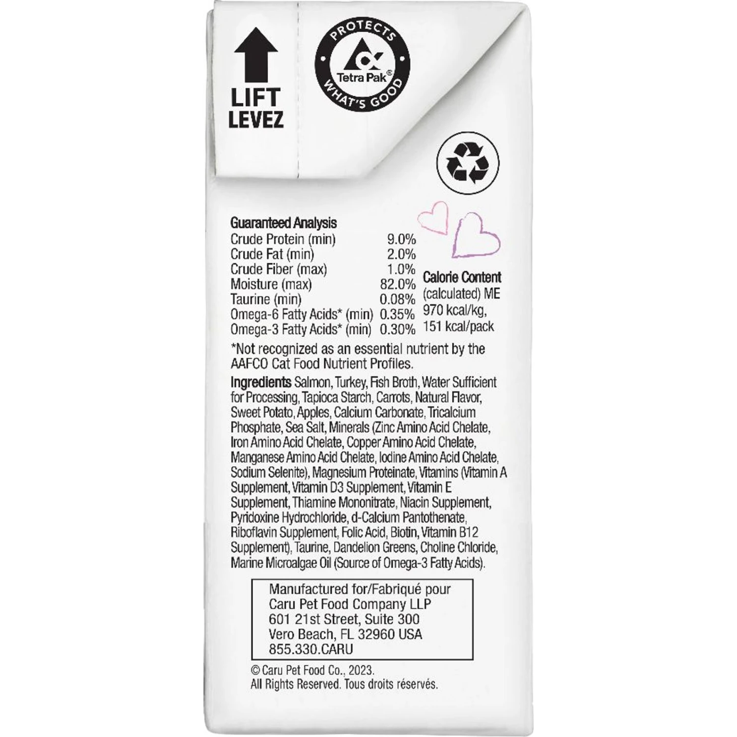 Caru Classic Wild Salmon & Turkey Stew Grain-Free Wet Cat Food 7 Caru Classic Wild Salmon & Turkey Stew Grain-Free Wet Cat Food - Image 7