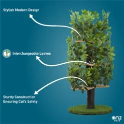 On2Pets 60-in Large Round Modern Cat Tree 12 On2Pets 60-in Large Round Modern Cat Tree -Farmina Pet Shop 145312 PT3. AC SS1800 V1671027820