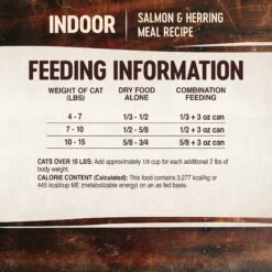 Wellness CORE Grain-Free Indoor Salmon & Herring Meal Recipe Dry Cat Food 16 Wellness CORE Grain-Free Indoor Salmon & Herring Meal Recipe Dry Cat Food -Farmina Pet Shop 145511 PT7. AC SS1800 V1605806523