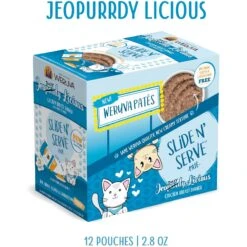 Weruva Slide N' Serve Jeopurrdy Licious Chicken Dinner Pate Grain-Free Cat Food Pouches -Farmina Pet Shop 149522 PT7. AC SS1800 V1674234737