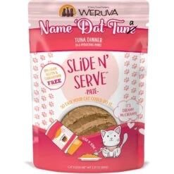 Weruva Slide N' Serve Name 'Dat Tuna Tuna Dinner Pate Grain-Free Cat Food Pouches