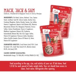 Weruva Cats In The Kitchen Mack, Jack & Sam Salmon, Mackerel & Tuna Recipe Grain-Free Cat Food Pouches -Farmina Pet Shop 149776 PT8. AC SS1800 V1700860153