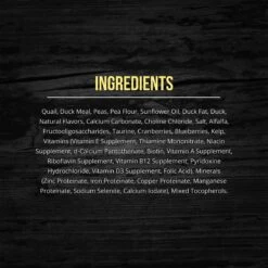 Fussie Cat Market Fresh Quail & Duck Meal Recipe Grain-Free Dry Cat Food -Farmina Pet Shop 152795 PT3. AC SS1800 V1642563992