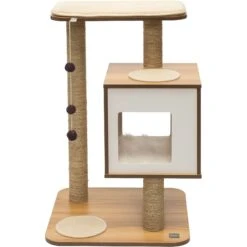 Vesper Base 32-in Modern Cat Tree & Condo -Farmina Pet Shop 154196 PT3. AC SS1800 V1628004735