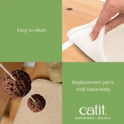 Vesper Base 32-in Modern Cat Tree & Condo -Farmina Pet Shop 154196 PT5. AC SS1800 V1627689113