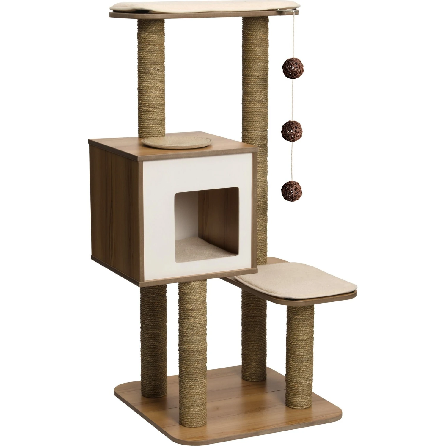 Vesper High Base 47.8-in Modern Cat Tree & Condo 2 Vesper High Base 47.8-in Modern Cat Tree & Condo - Image 2