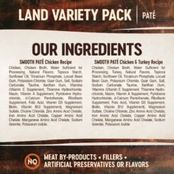 Wellness CORE Tiny Tasters Chicken, Chicken & Turkey Pate Land Variety Pack Grain-Free Cat Food Pouches -Farmina Pet Shop 155330 PT6. AC SS1800 V1695839476