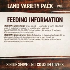 Wellness CORE Tiny Tasters Chicken, Chicken & Turkey Pate Land Variety Pack Grain-Free Cat Food Pouches -Farmina Pet Shop 155330 PT8. AC SS1800 V1695839476