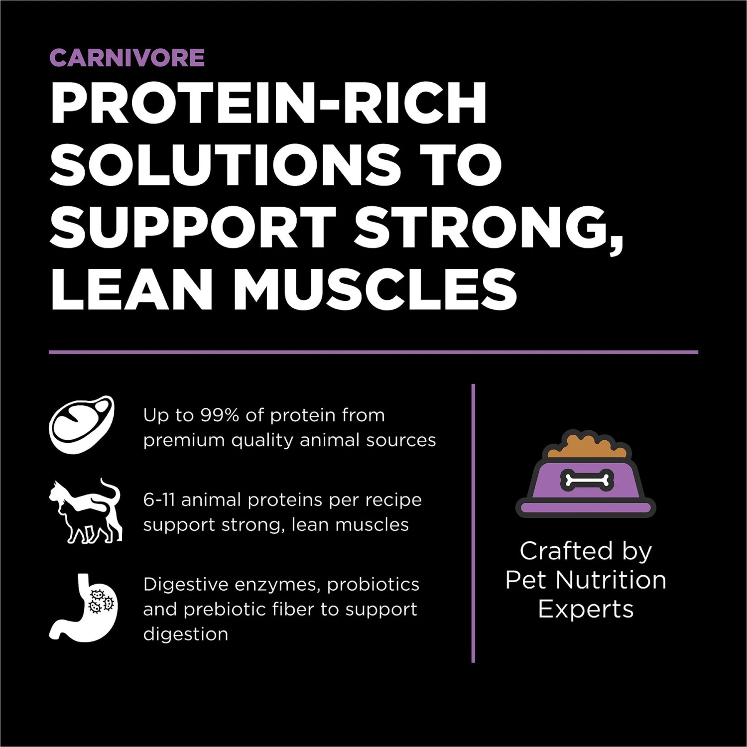 Go! Solutions Carnivore Grain-Free Chicken, Turkey + Duck Recipe Dry Cat Food 2 Go! Solutions Carnivore Grain-Free Chicken, Turkey + Duck Recipe Dry Cat Food - Image 2