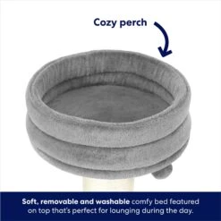 Frisco 24.8-in Heavy Duty Faux Fur Cat Tree 9 Frisco 24.8-in Heavy Duty Faux Fur Cat Tree -Farmina Pet Shop 169397 PT3. AC SS1800 V1667229720