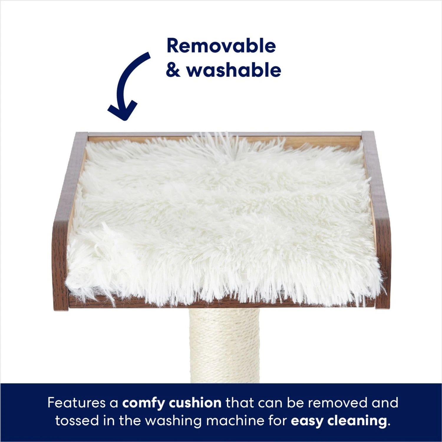 Frisco 62-in Modern Cat Tree & Condo 5 Frisco 62-in Modern Cat Tree & Condo - Image 5