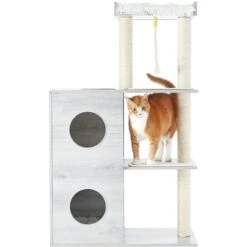 Frisco 52-in Modern Cat Tree & Condo 12 Frisco 52-in Modern Cat Tree & Condo -Farmina Pet Shop 177911 PT5. AC SS1800 V1584453408