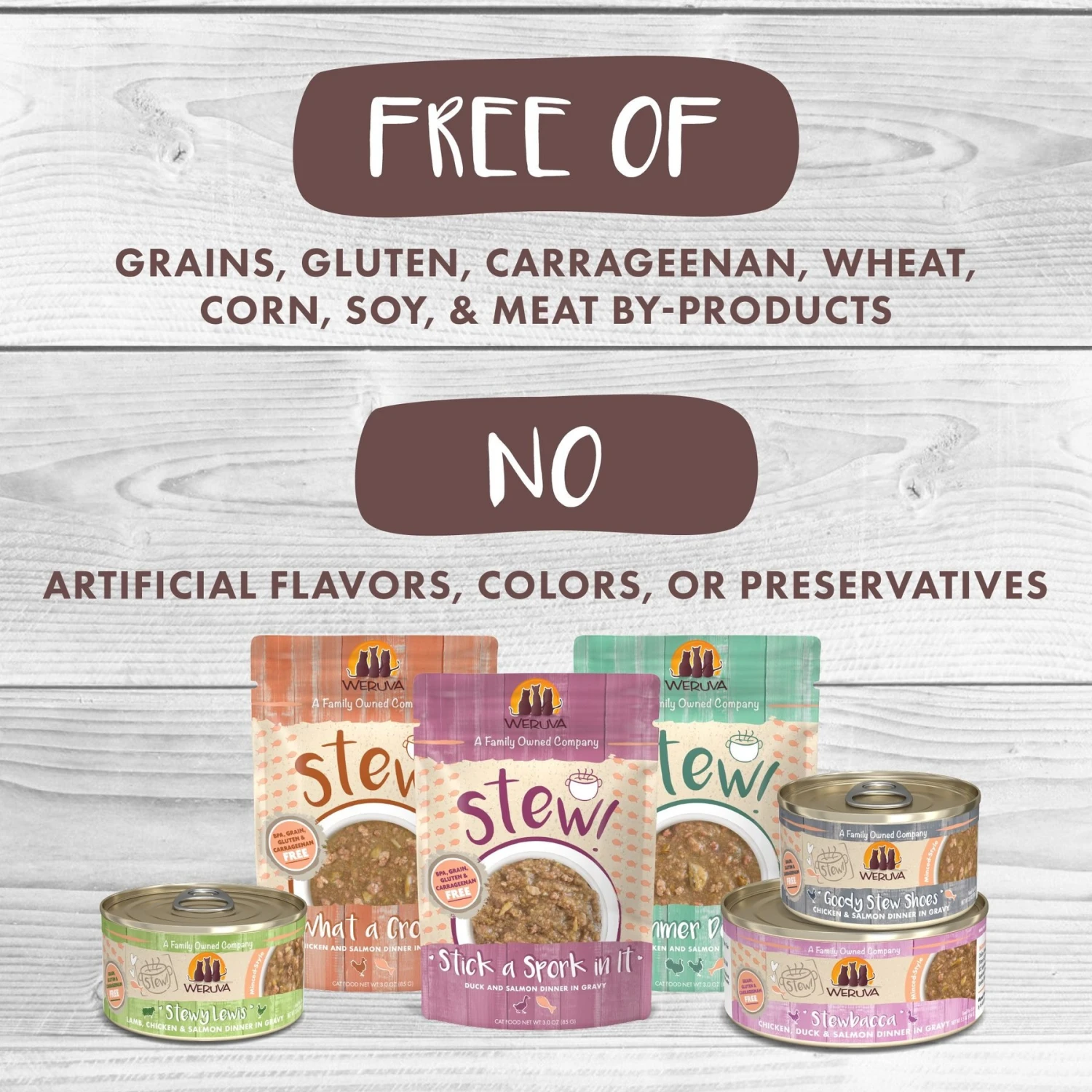 Weruva Classic Cat Goody Stew Shoes Chicken & Salmon In Gravy Stew Canned Cat Food 5 Weruva Classic Cat Goody Stew Shoes Chicken & Salmon In Gravy Stew Canned Cat Food - Image 5