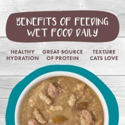 Weruva Classic Cat Stew's Clues Turkey, Chicken & Salmon In Gravy Stew Wet Canned Cat Food -Farmina Pet Shop 178203 PT5. AC SS1800 V1672328216