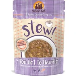 Weruva Classic Cat Too Hot To Handle Chicken, Duck & Salmon In Gravy Stew Cat Food Pouches