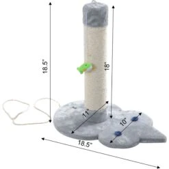 Armarkat 19-in Sisal Cat Scratching Post With Toy -Farmina Pet Shop 179081 PT6. AC SS1800 V1678228255