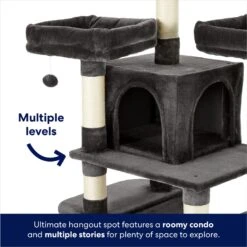 Frisco 68-in Faux Fur Cat Tree & Condo 9 Frisco 68-in Faux Fur Cat Tree & Condo -Farmina Pet Shop 180384 PT2. AC SS1800 V1669908585