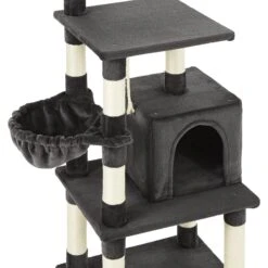 Frisco 59-in Faux Fur Cat Tree & Condo -Farmina Pet Shop 180387 PT4. AC SS1800 V1584453197