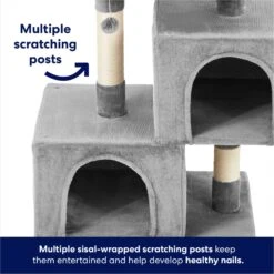 Frisco 33-in Faux Fur Cat Tree & Condo -Farmina Pet Shop 180389 PT2. AC SS1800 V1667227240