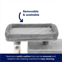 Frisco 33-in Faux Fur Cat Tree & Condo -Farmina Pet Shop 180389 PT3. AC SS1800 V1667227151