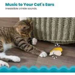 Catstages Dental Banana Cat Chew Toy With Catnip -Farmina Pet Shop 190721 PT3. AC SS1800 V1631688674