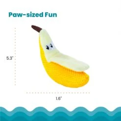 Catstages Dental Banana Cat Chew Toy With Catnip -Farmina Pet Shop 190721 PT4. AC SS1800 V1631681833