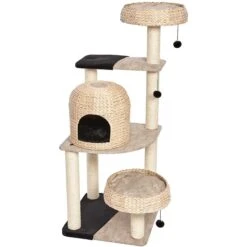 MidWest Feline Nuvo Biscayne 59.75-in Modern Wicker Cat Tree & Condo