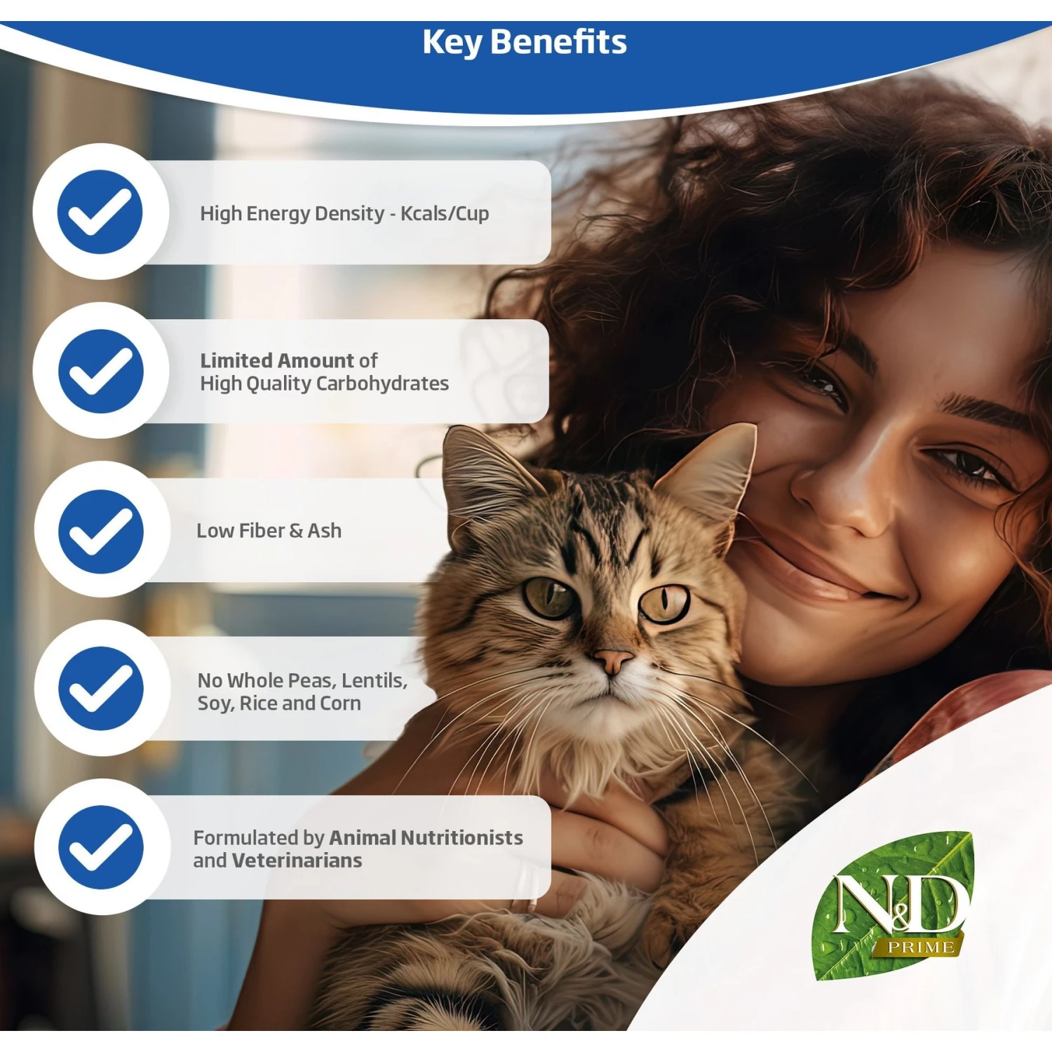 Farmina N&D Prime Chicken & Pomegranate Recipe Kitten Dry Food, 3.3-lb Bag 3 Farmina N&D Prime Chicken & Pomegranate Recipe Kitten Dry Food, 3.3-lb Bag - Image 3