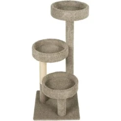 Frisco 50-in Real Carpet Wooden Cat Tree -Farmina Pet Shop 208930 PT3. AC SS1800 V1589221426