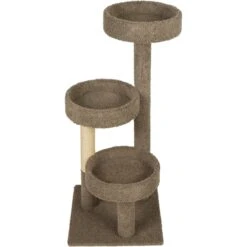 Frisco 50-in Real Carpet Wooden Cat Tree -Farmina Pet Shop 208930 PT4. AC SS1800 V1589221429