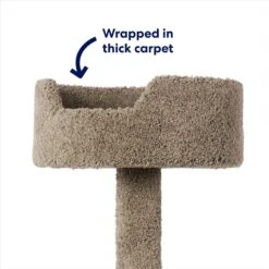 Frisco 65-in Real Carpet Wooden Cat Tree -Farmina Pet Shop 208934 PT2. AC SS1800 V1667229260
